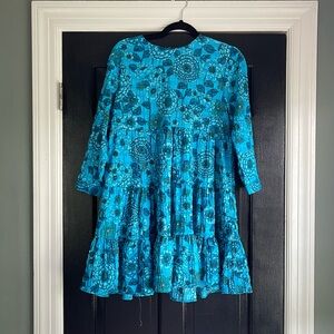 Blue Zara dress